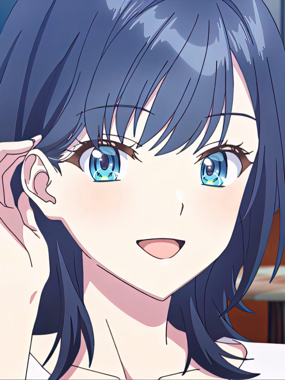 She's so Beautiful 😫😍 #chitoseisintheramunebottle #yuzukinanase #chitosekunwaramunebinnonaka #anime #animeedit