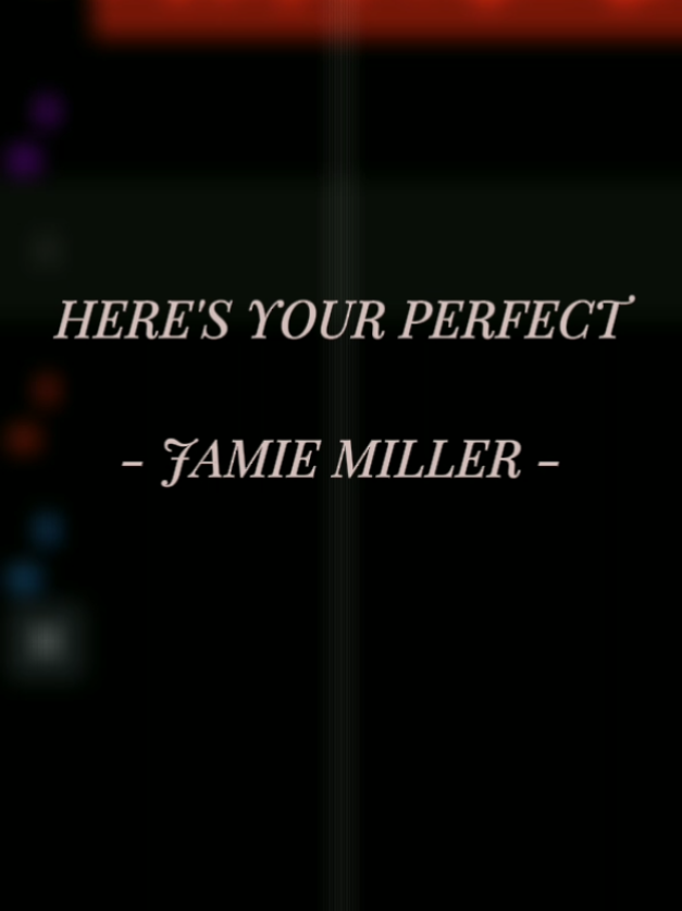 Sorry ga perfect 🤏 cover with poo!! #fyp #cover #heresyourperfect #jamiemiller 