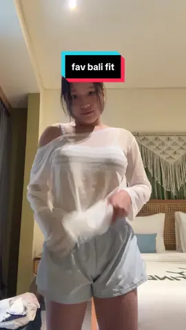 my fav bali fit 🤍💙 #fitcheck #bali 