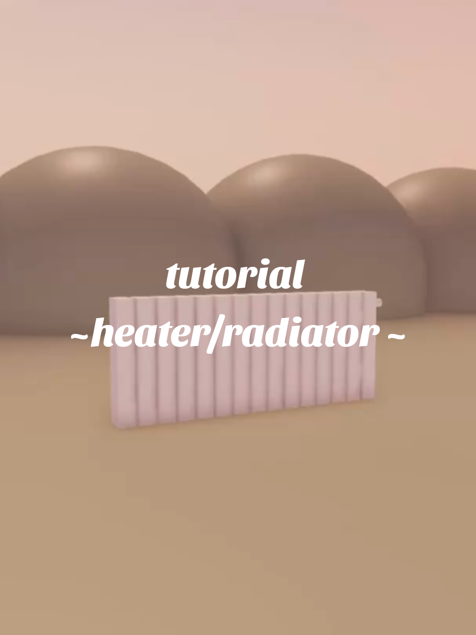 heater/ radiator tutorial  next tutorial strawberry #glitchbuild #tutorial #guide #adoptme #robloxfyp 
