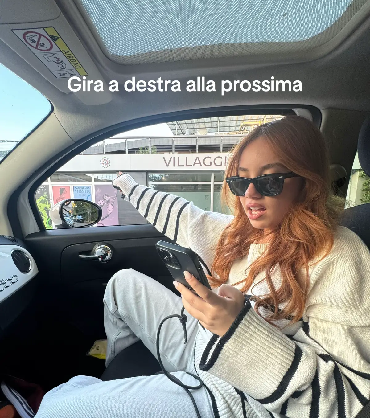 Paola ha preso il palo