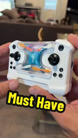 🚁 This little aerobatic 4-axis drone is awesome! It’s small enough to store right inside the remote, so everything stays organized and ready to go. Tons of fun with LED lights for orientation, multiple speed settings, flip modes, plus auto takeoff & landing for easy flying. For something this small… it’s incredible! 🔥 #MiniDrone #RCHobby #TikTokCreatorPicks #HolidayDeals #GiftIdeas