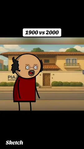L’ancienne génération et la nouvelle génération « 1900 vs 2000 » Cc: @ZEQUOIZA #animation #humour 