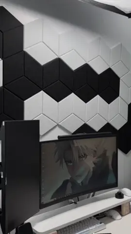 Tấm sán nỉ ép cách âm, tiêu âm, chống nóng, chống ẩm mốc vừa dùng để decor phòng cực đẹp, phòng ae nào bị vang khi nói chuyện thì dán vài tấm vào là hết ngay #tamdantuong #xopdantuong #xoptieuam 