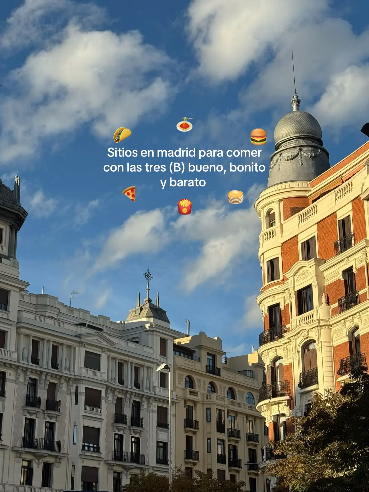 comer barato si es posible en madrid 😋🍕🌮🍝 #restaurantesmadrid #madridfood #madridfoodie #planesmadrid #cafeteriasmadrid 