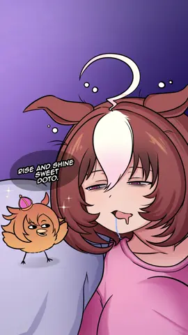 Rise and shine sweet Doto ! #umamusume #meishodoto #animememes #artist #memes 