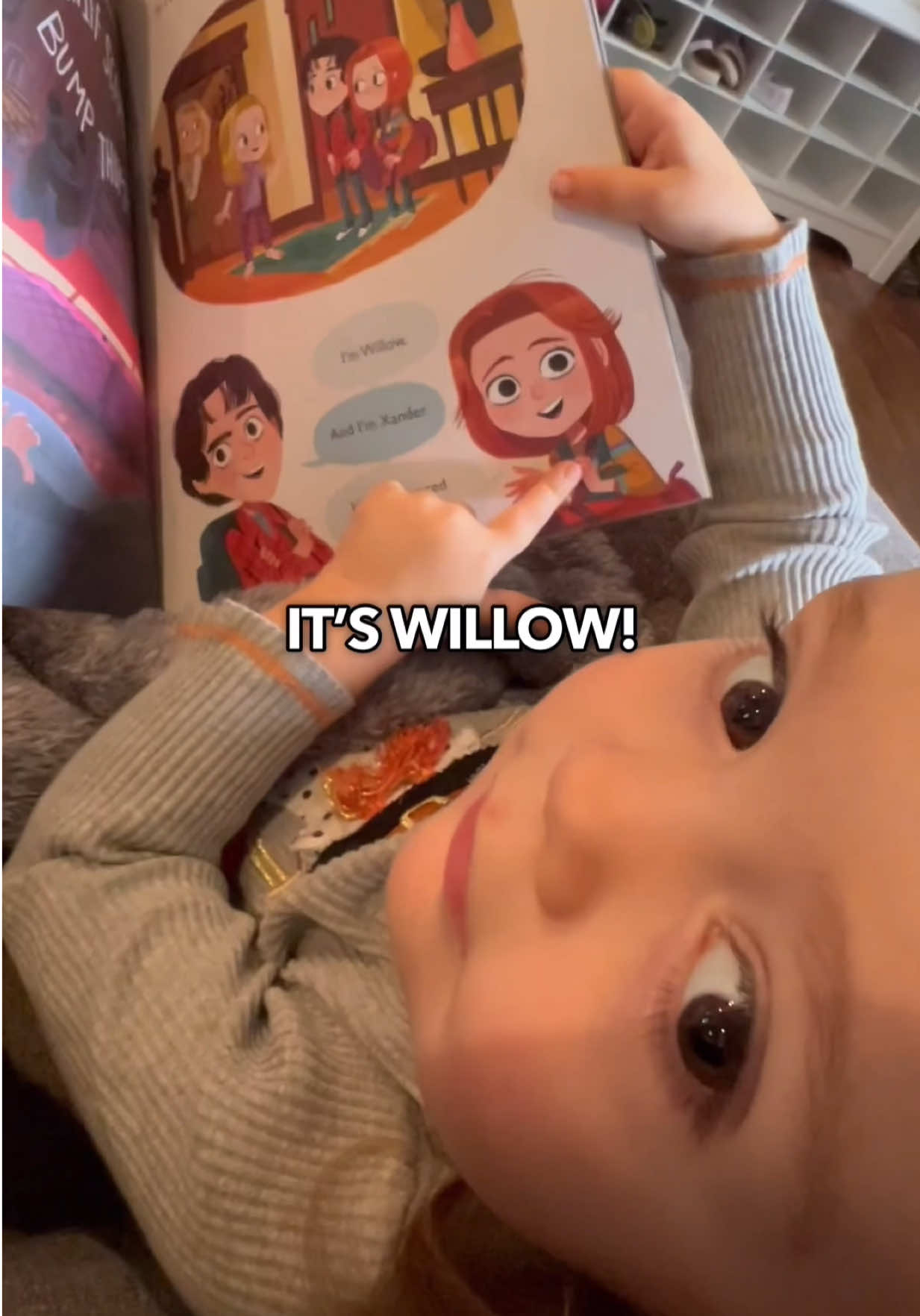 Story time with 2 year old Willow! 🧛 Reading about her namesake. Yes, I probably wouldn’t have named her Willow if it wasn’t for Buffy the Vampire Slayer… If you knew me in highschool (first off, no you didn’t 😆) then you probably knew me as the Buffy girl. 😅 It was definitely my special interest. I am ridiculously excited about this new show. #DartFam #BuffyTheVampireSlayer #BtVS 