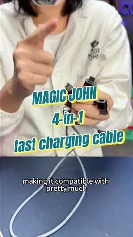 Durable, affordable, and powerful—this cable can last you ten years. #MAGICJOHN #losangeles #foryoupage❤️❤️ #chargingcable 