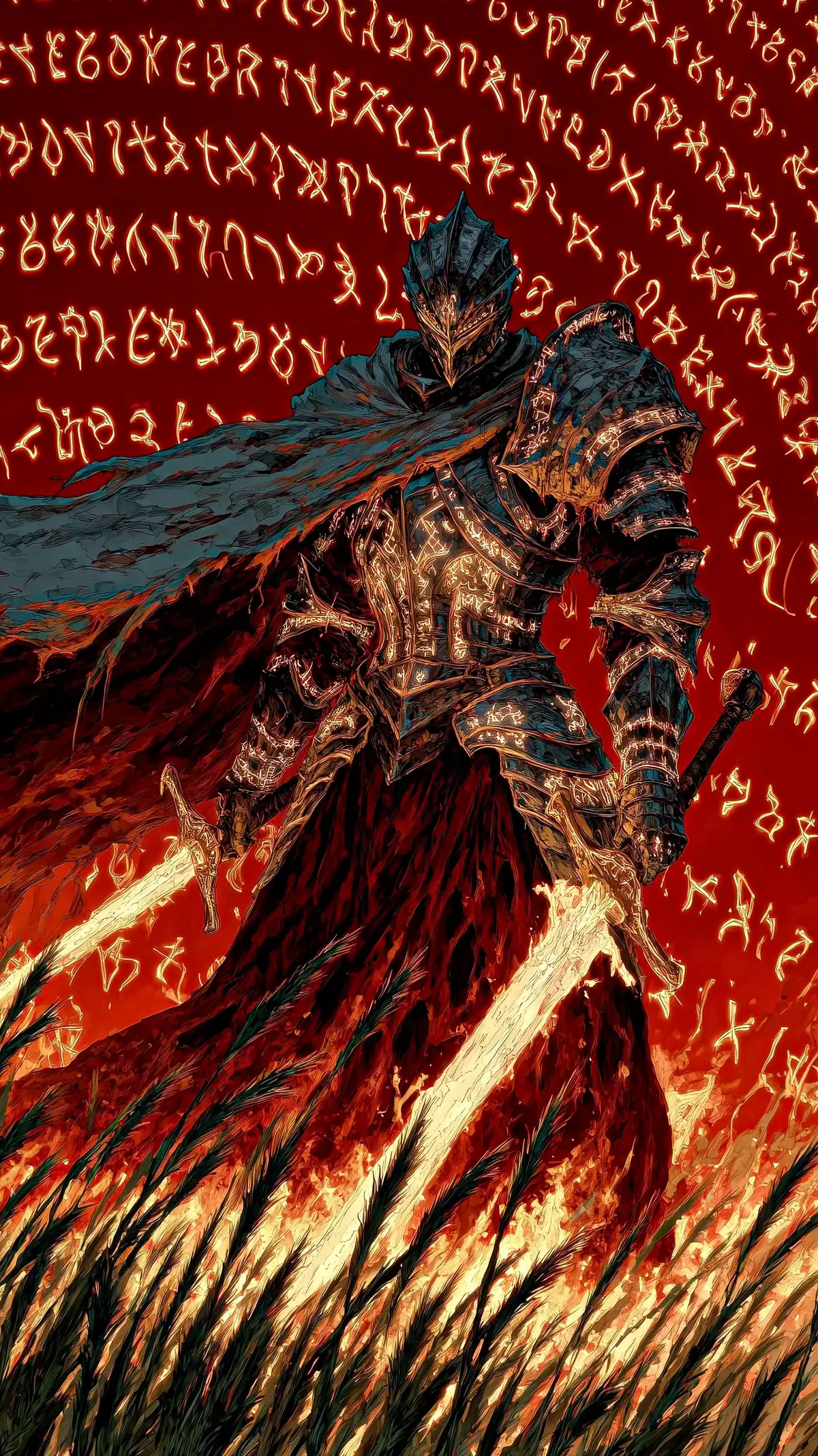 Art by @houseofuday check out his page for more epic visuals like these🔥⚔️ #flawless #darkfantasy #airt #yeat #fy 