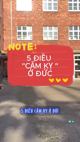 🇩🇪 “5 điều cấm kỵ ở Đức – phạm là toang luôn nha 😭” #DuHocDuc #GenZDiDuHoc #SongOTayKhongDeDau #CamKyODuc #MeoSinhTonODuc #KienThucGenZ #duhocnghe #duhocngheduc 