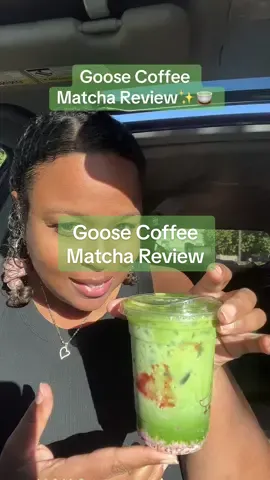 I love supporting small businesses and I would definitely return to Goose Coffee.🍵 Next time I’ll try a latte. #goosecoffee #ranchocucamongafood #matchalover #foodreview #inlandempirefood 
