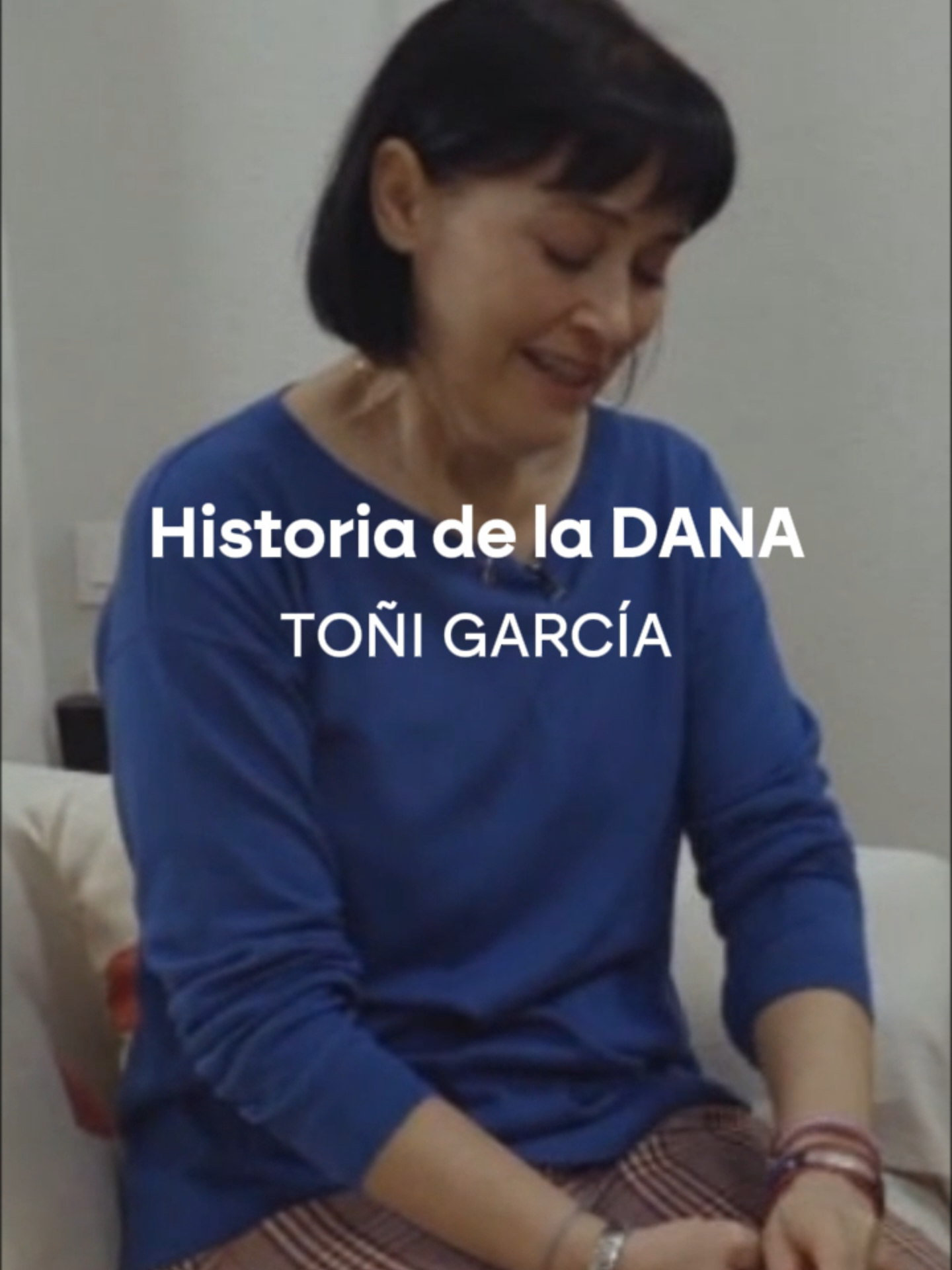 El estremecedor relato de Toñi García tras perder a su marido y a su hija en la DANA: 