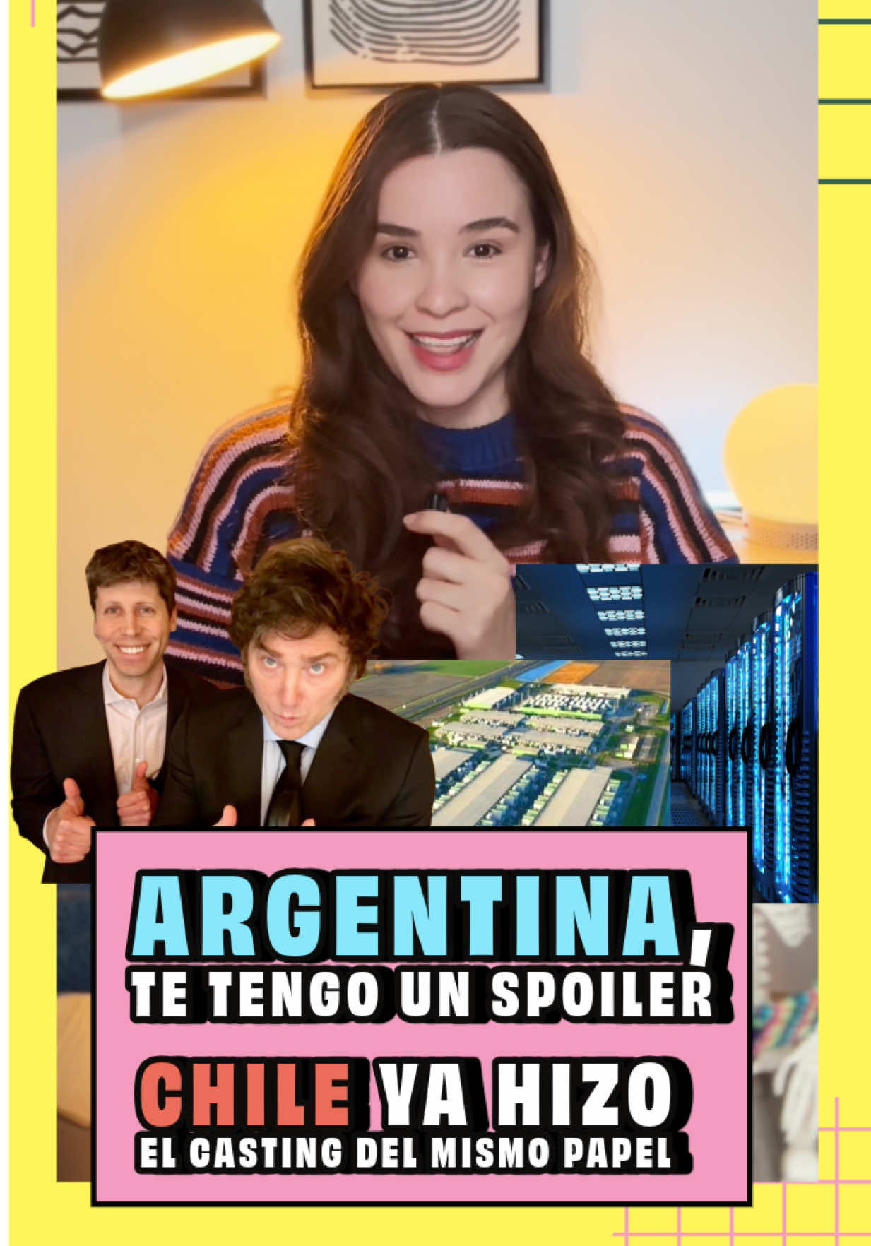 Argentina, te tengo un spoiler. ¿Ya se imaginan el final de esta historia?  #chile #argentina #openai #samaltman #datacenter 
