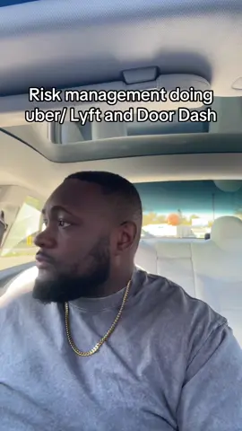 Everything comes with a risk 😅 #uber #lyft #rideshare #fooddelivery 