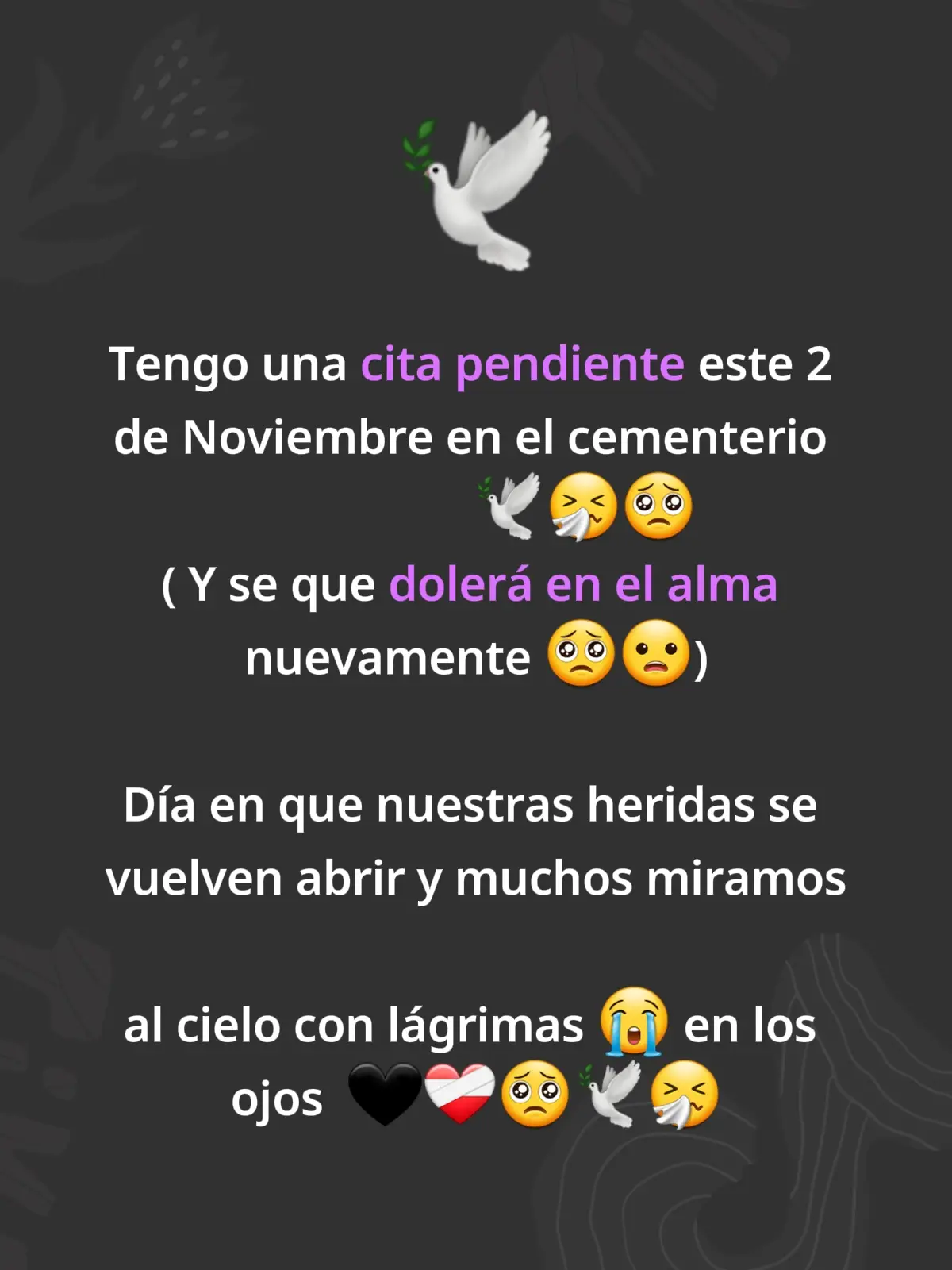 #triste_realidad #🕊🕊🕊 #papáehija 