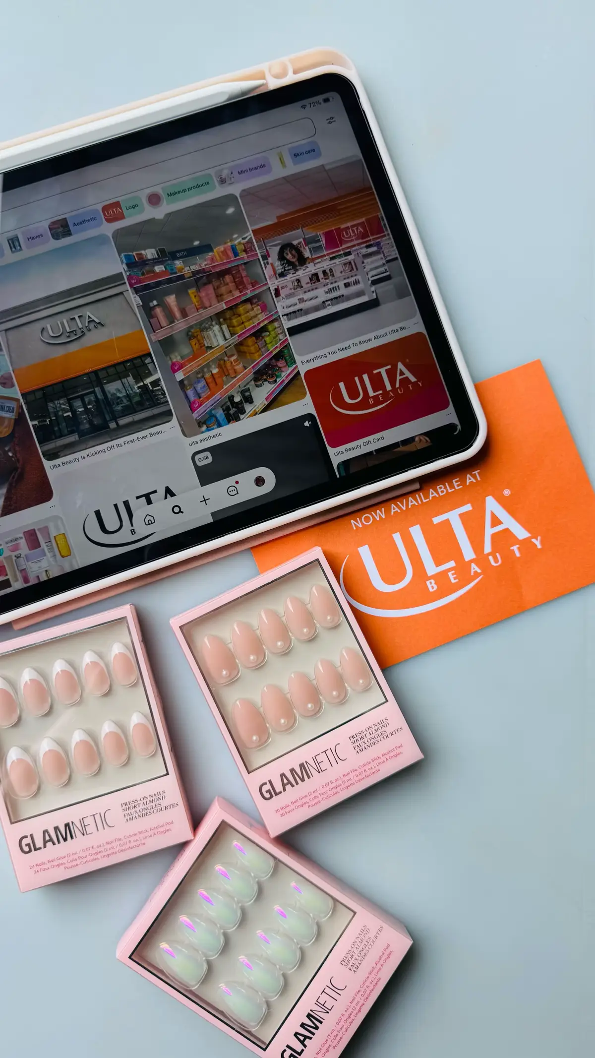 ¡Las uñas #presson que duran hasta 2 semanas! Ahora las puedes comprar en ULTA! @Glamnetic  #glamnetic #glamneticpartner @Ulta Beauty  Shop Glamnetic at ULTA! 🛍️ https://go.shopmy.us/p-29042696 #pressonnails #nailstok 