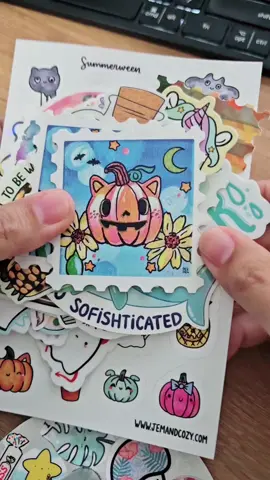 Thanks so much to Natasha from Australia for their awesome sticker order!  #stickers #stationery #halloween 