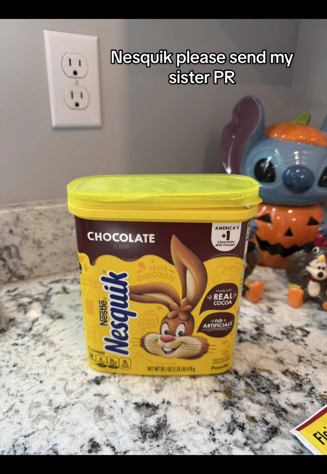 @Nesquik if you could send my sister enough chocolate powder to last her a month that would be great pls and thank u #chocolatemilk #nesquik #chocolatepowder #nestle @Nestlé #notsponsored @emma louise 