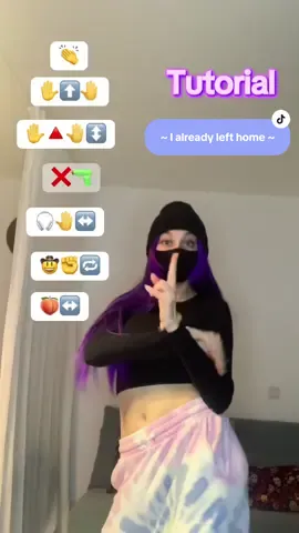 Tutorial - I already left home 👋 Dc: ctto #dancetutorials #dancechallenge #trends #brazil #fyp 