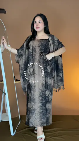 Rekomendasi one set dress + cardigan cantik buat Mantai sis #oneset #setelanwanita #outfitmantai 