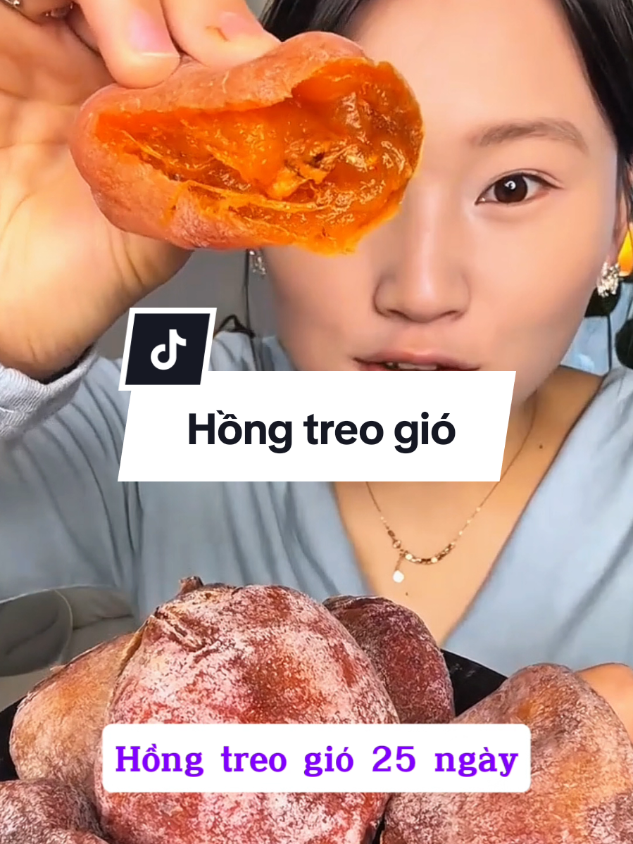 Hồng treo gió 25 ngày #doanvat #doanvatngon #hongtreogio #xuhuong 