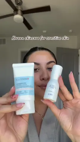 Trying some new Korean Skincare gifted by Amore Pacific 💗 @IOPE OFFICIAL retinol 4x and @ILLIYOON US ceramide lotion  Both of these feel so buttery smooth on the skin and super sensitive! Especially the retinol, I was surprised that it didn’t burn at all considering many do on my skin. I def recommend!!  @illiyoon_official @iope_official #iope #illiyoon #retinolskincare #koreanskincare #kbeautyskincare #ceramidemoisturizer #sensitiveskincare #sensitiveskinfriendly 