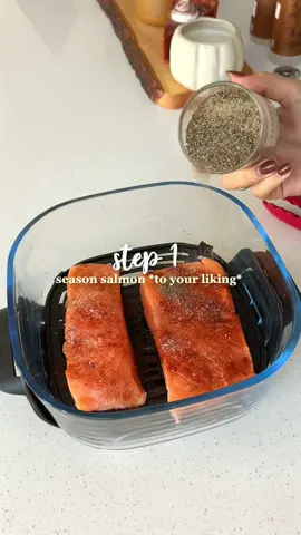 how I make dinner in under 30 minutes 💌🙂‍↕️ crispy air fried salmon🍣 white rice, and Brussel sprouts 💌 @From Our Place @Ninja Kitchen @Vitamix 