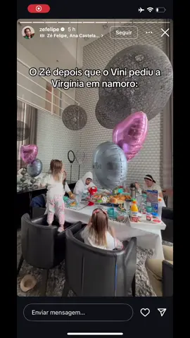 Eita… #vinijr #virginia #zefelipe #vinievirginia 