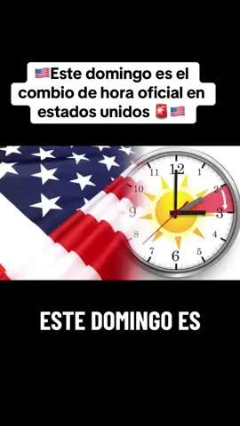 Este domingo es el combio de hora oficial en estados unidos