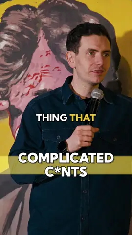 Complexity of the female anatomy 🤣 #standupcomedy #comedy #glasgow #Scotland #connorburns 