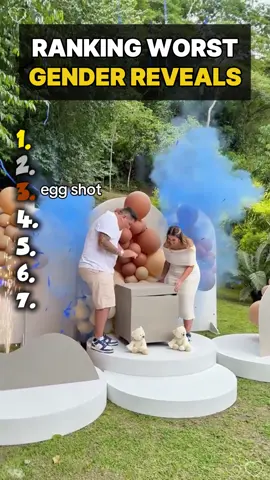Ranking worst Gender Reveals #ranking #genderrevealparty #viral #genderreveal 