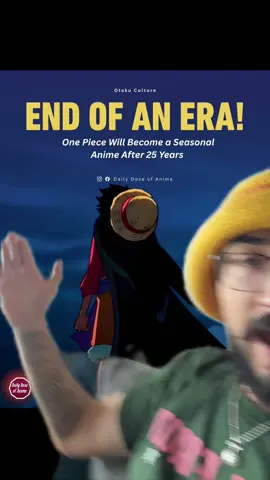 It’s a sad day for us anime only fans! Is this what manga readers feel? #onepiecehiatus #elbafarc #toeianimationonepiece #onepieceanimenews #saddayforonepiece 