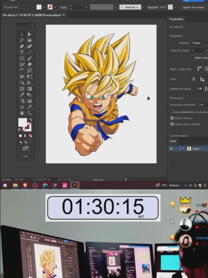 💥¡Del boceto al poder máximo! Aprende a vectorizar personajes épicos como un pro ⚡️🎨 #DiseñoGráfico #Illustrator #ArteDigital #CreatividadSinLímites #Learclass