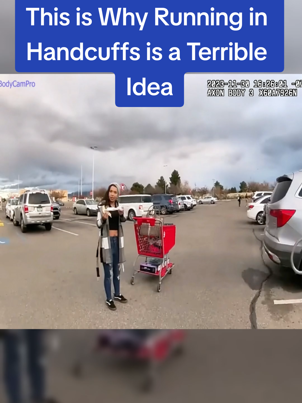 This is Why Running in Handcuffs is a Terrible Idea