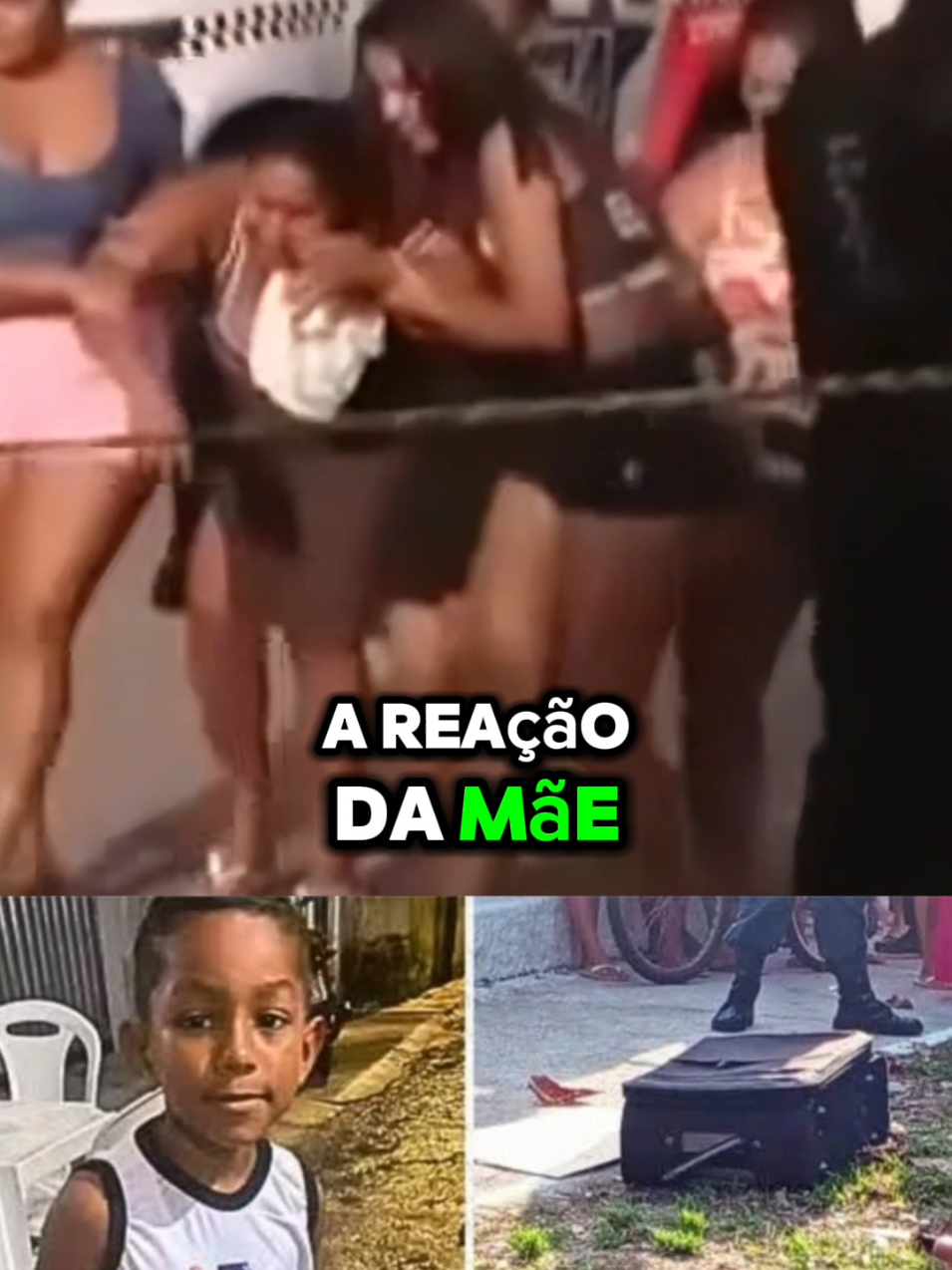 a reação da mãe ao ver o filho de 6 anos dentro da mala #casosreais #noticias #belemdopará #mala 