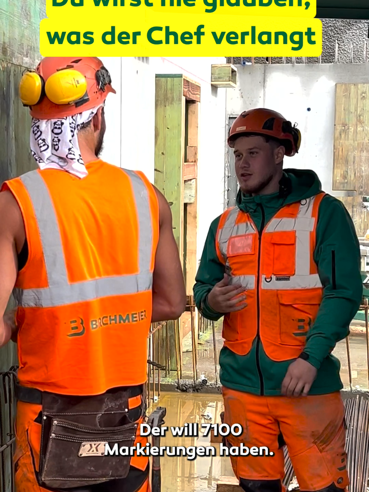 Wenn der Chef Unmögliches verlangt, finden wir Lösungen. 7100 Markierungen auf 4.5 km – in nur einem Tag. Wir machen’s möglich 💪 #birchmeierbegeistert #digitalisierung #baustelle #roboter #innovation