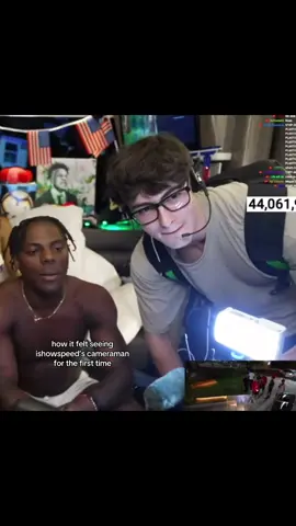 immediately started to wonder who was that on my screen #fyp #ishowspeed #luca #speed #targetaudience 