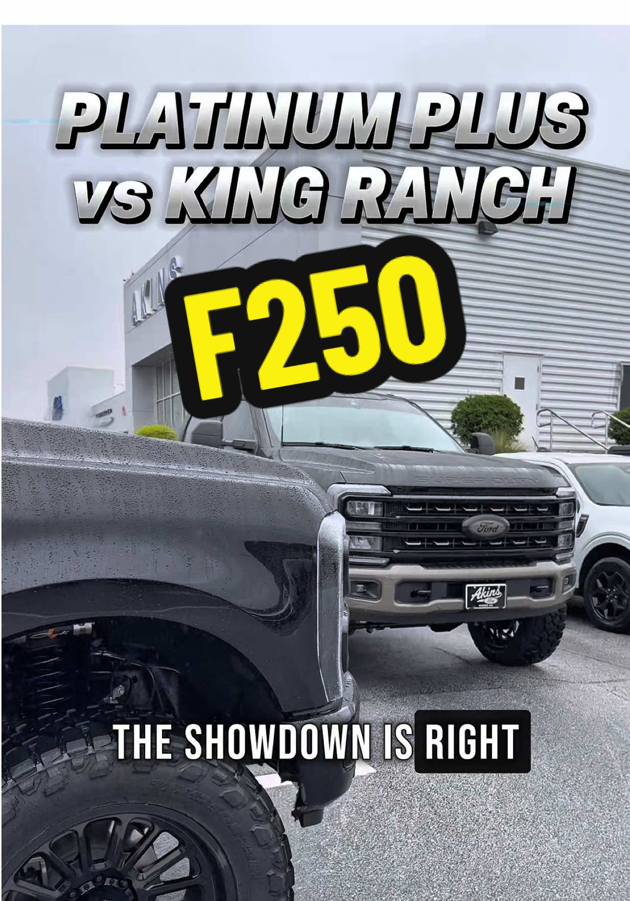 2026 Ford F250 Platinum Plus vs KING RANCH #akinsford #wildwillies #realdealneal #kg1forged 