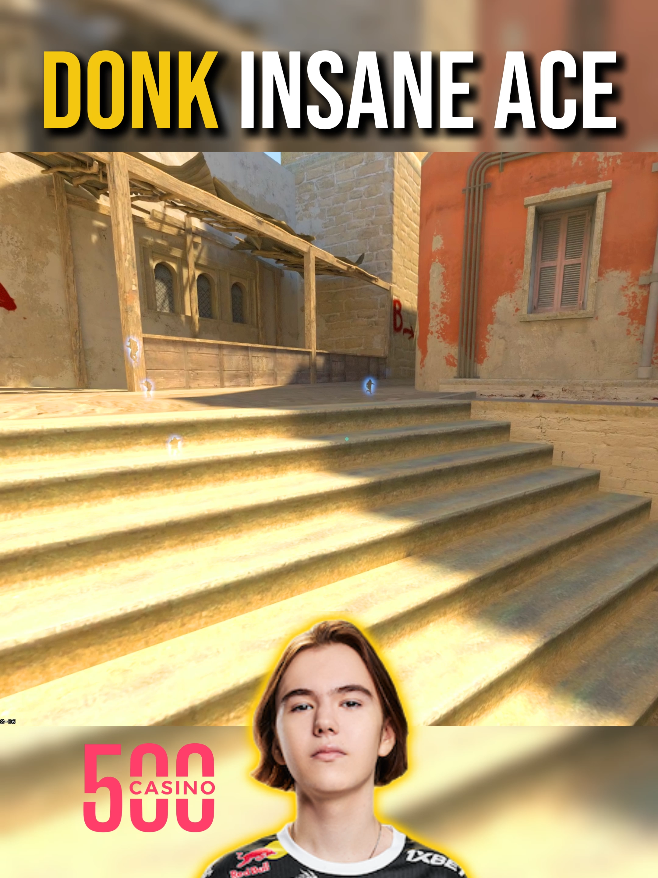 DONK PLAYING FACEIT | CRAZY ACE ... #cs #csgo #csgomoments #cs2moments #faceit10lvl #donk #ace #cs2 #kcgo #faceit