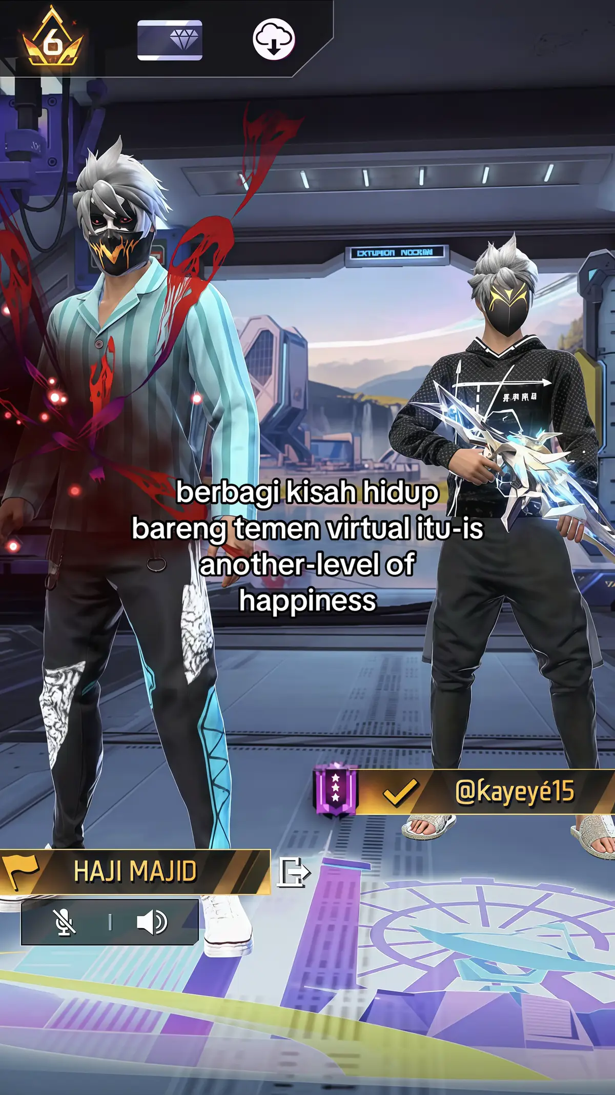 #fyp #temenvirtual #freefire #elitcss🤙🥴 