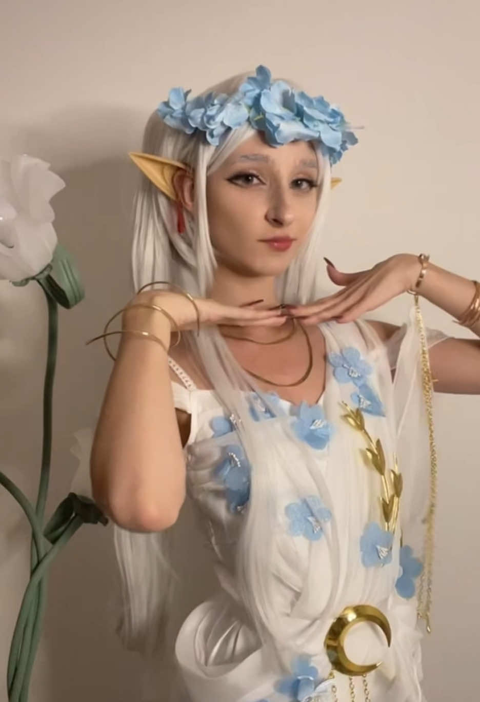 When @bbno$ as Frieren? #frieren #frierencosplay 