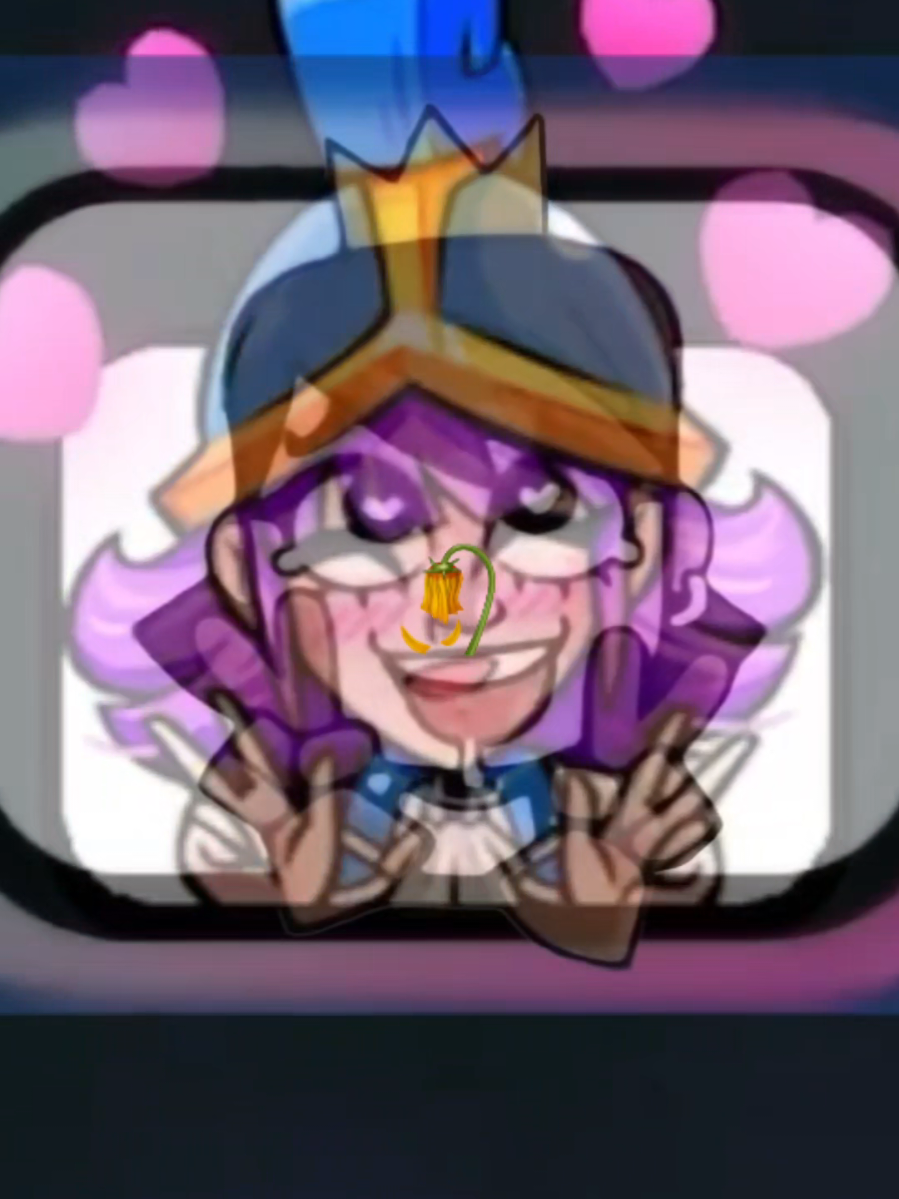 Supercell now we NEED the princess's version🤞🏿🙏🏿🥀 #clashroyale #clashroyalememes #clashroyaleemote #foryou #fyp 