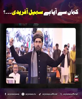 کہاں سے آیا ہے سہیل آفریدی۔۔۔؟ #ARYNews
