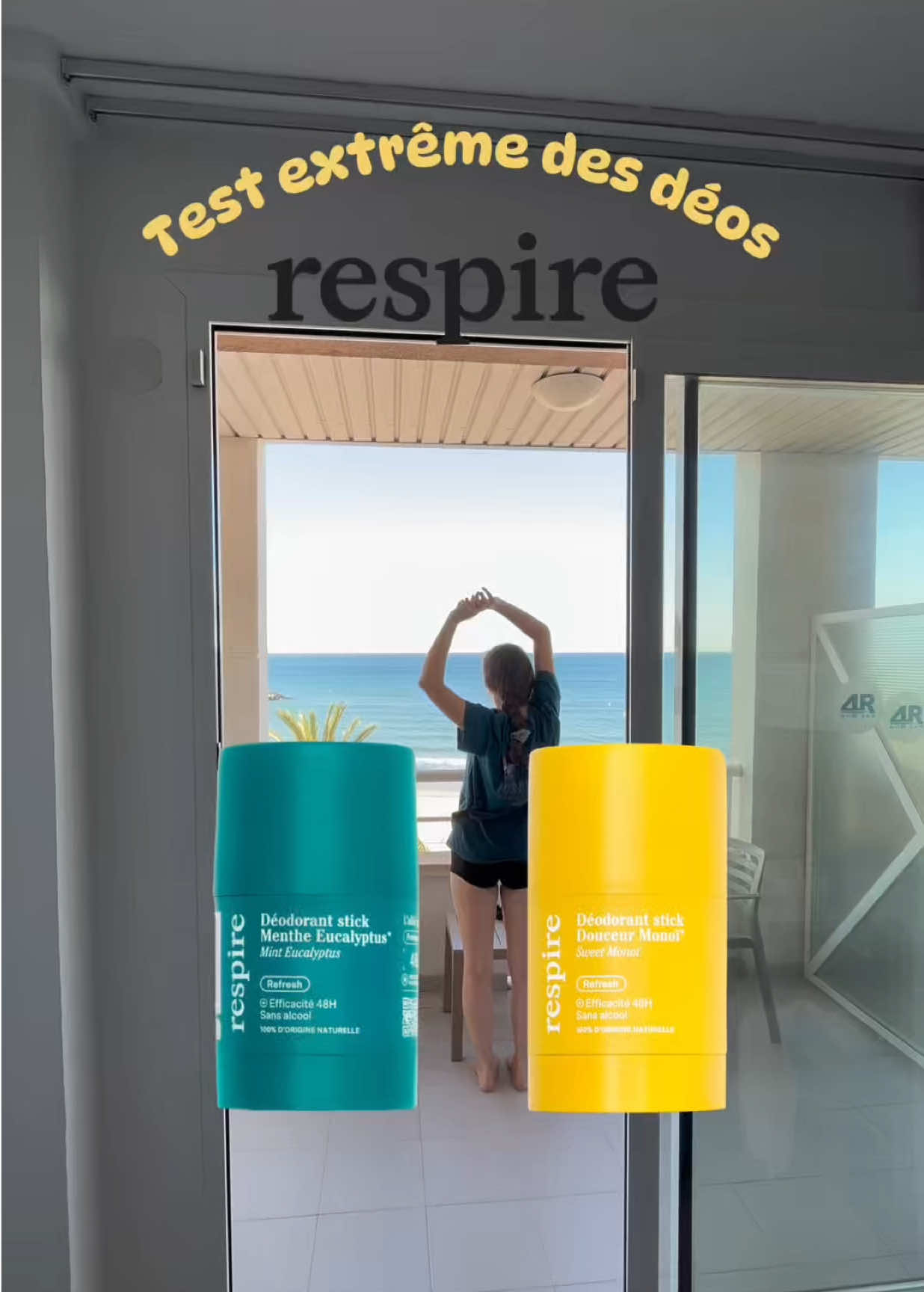 J’ai testé l’efficacité du déodorant @Respirenaturel à Port aventura … à votre avis c’est validé ou pas ? 🫣 #deodorant #deoclean #portaventura #testdeo 