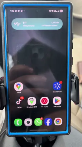 Simulador GPS en Spark. Ojo yo ya no lo uso porque me da mejor resultado sin el. #simuladorgps #sparkdriverespañol #sparktano #sparkdriver