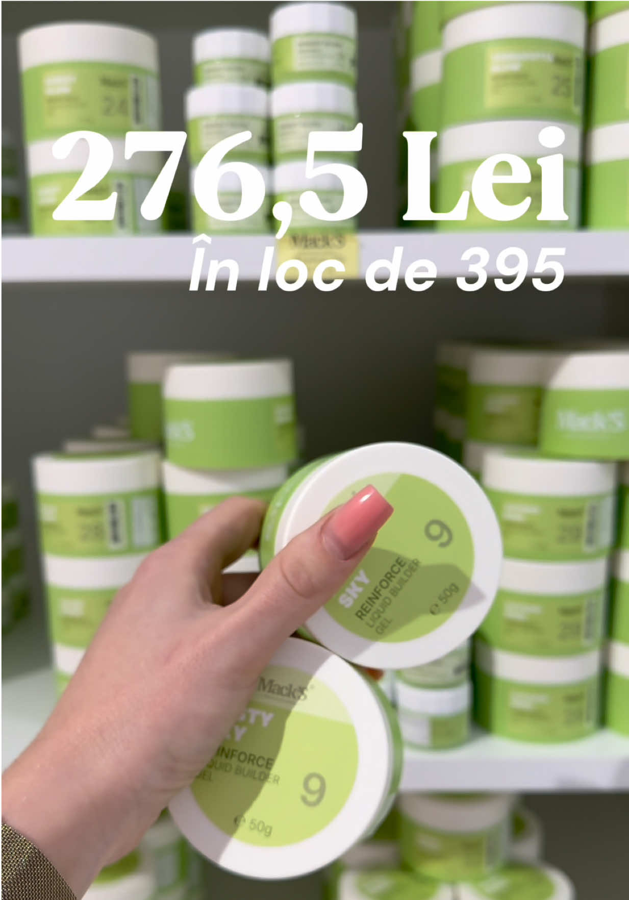 ✨ Black Friday la Mack’s Professional! ✨ Mult-îndrăgitul Reinforce Liquid vine acum cu o reducere de 30% — doar de Black Friday! 🖤 📍 Disponibil în magazin: Str. Onisifor Ghibu 10, Chişinău. 🌐 Şi online pe macksprofessional.md 💅 Textură perfectă • Rezistenţă impecabilă • Aplicare rapidă şi rezultate impecabile! #macksprofessional #nailart #builder #liquidgel #tpofree 