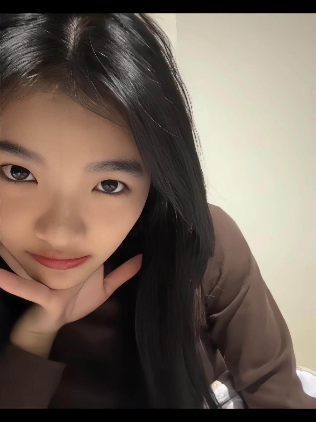 satu menit sebelum klik tombol live; #erinejkt48 