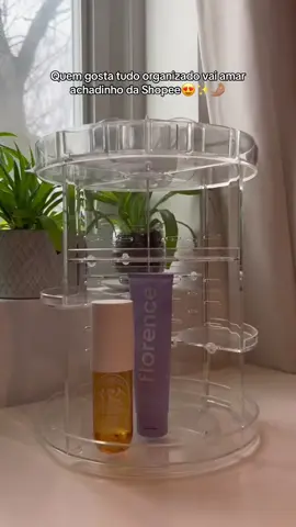 🛍️ Organizador de maquiagem Acrílico  Giratório 360º Suporte Para Cosméticos 💥 *Por R$ 39,90* 🛒 Compre aqui 👉 https://s.shopee.com.br/40YGhgnxK9?share_channel_code=2 ⚠️ *Promoção sujeita à alteração de preço e estoque do site*