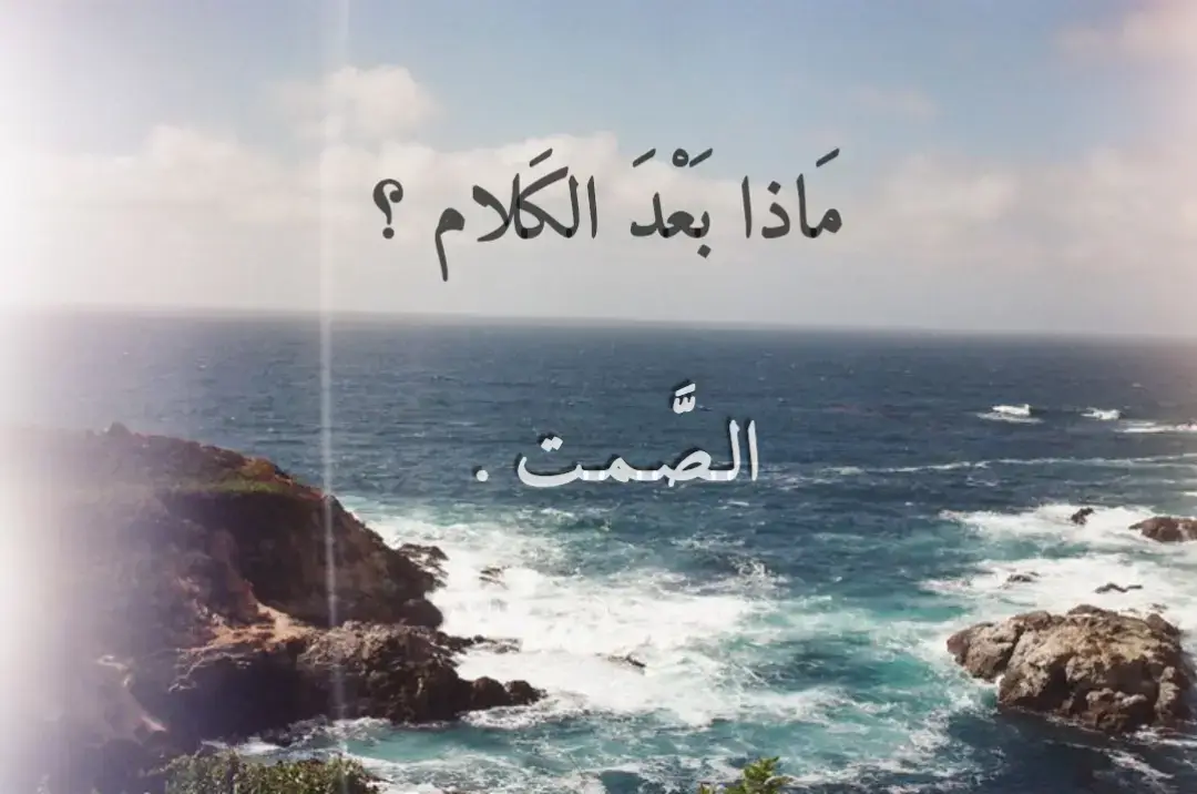 في مُنتصفِ الطَّريق استوقفَني سُؤال المُحاوِر 