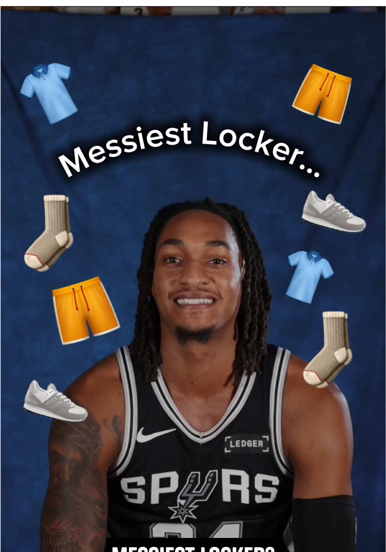 So it’s definitely not Carter, right? 🤣 #NBA #spurs 